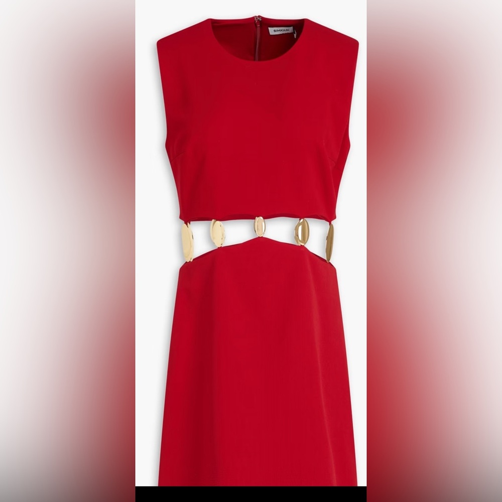 Simkhai Jonathan Simkhai red dress